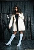 Miss Abiola &ndash; Bildserie 4 &ndash; Füße und Schuhe in HD bei FeetandShoes.de