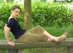 Kirsten &ndash; Bildserie 3 &ndash; Füße und Schuhe in HD bei FeetandShoes.de